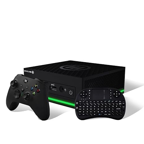 Evolve III XStream Cloud Gaming Console, All-in-One Gaming and Entertainment Console | Windows 11 Intel | Xbox Game Pass | Nvidia GEFORCE | with controller and keypad