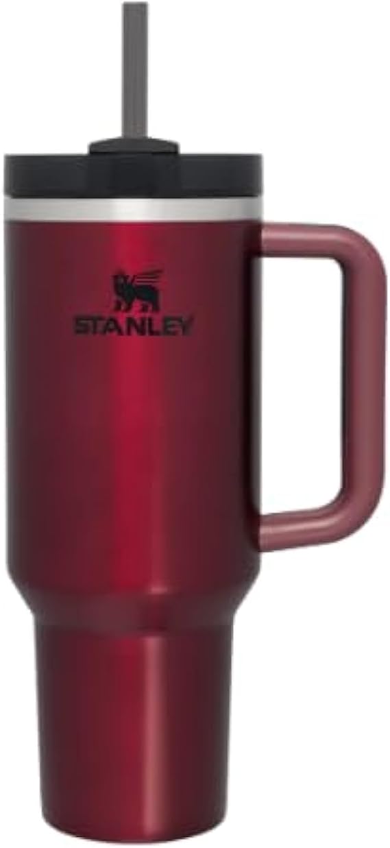 Stanley Quencher H2.0 FlowState 40 oz Tumbler - Rosewood Glow