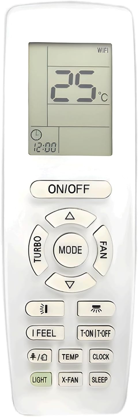 YAP1FB Remote Control Replacement for Gree Air Conditioner
