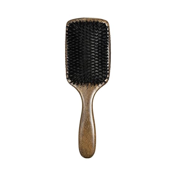 Hair Brush for Women Men, Boar Bristle Hair Brushes, Boar & Nylon Bristle Brush for Wet/Dry Hair Smoothing Massaging Detangling, Everyday Brush Enhance Shine & Health