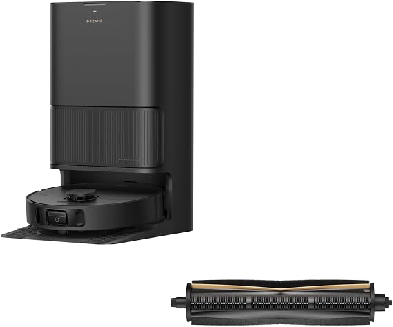 DREAME L40s Ultra CE Robot Vacuum Cleaner (Black) and TriCut Brush