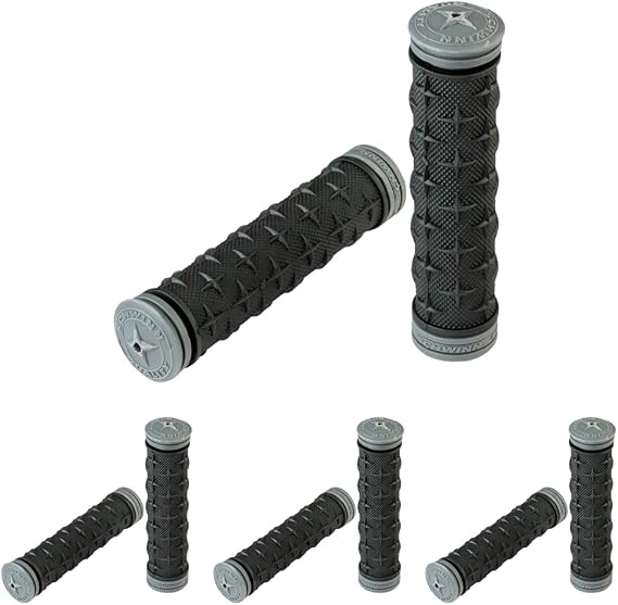 Schwinn Comfort Handlebar Grips, Set of 2, Compatible with Most Adult Bikes, Fits 22.2mm Handlebars, Dual Density for Comfortable Handling, Soft Cushion, Bike Handlebar Grips for Adult Bike or Scooter