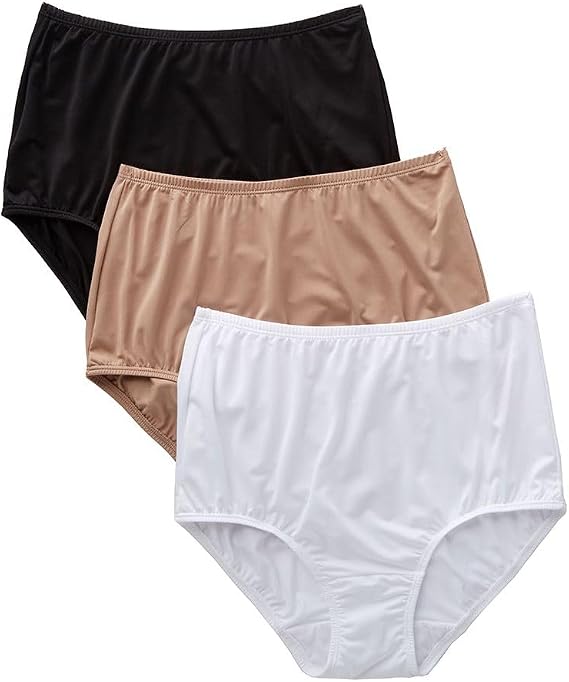 Olga womens Without a Stitch 3 Pack Brief