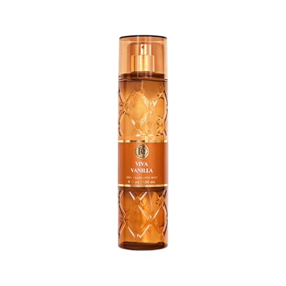 Bath and Body Works Fine Body Fragrance Mist 8 Fluid Ounce (Viva Vanilla)