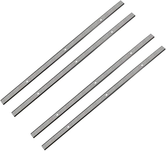 JTEX PC22562 12.5 inch Planer Knives for Porter Cable PC305TP Planer - 2 Set of 4 Pack Blades
