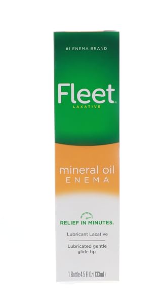 Fleet Mineral Oil Enema, 4.5 Ounce (Pack of 6)