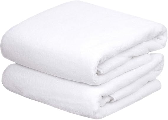 Bath Towel 90x150 Cm 100% Cotton Hotel Towel 600 gr (White) with Grammage