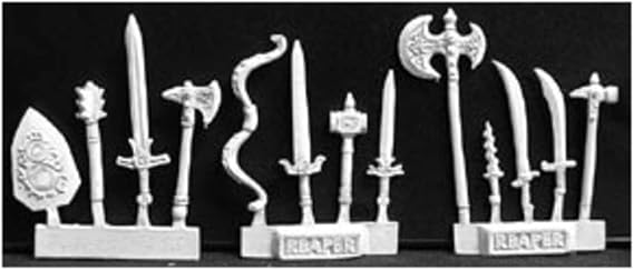 Reaper Weapons Pack 2 (13) Miniatures
