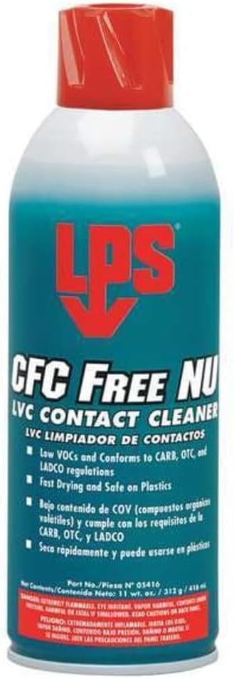 LPS NU CFC Free Electronics Cleaner - Spray 312 g Aerosol Can - 05416 [PRICE is per EACH] by LPS