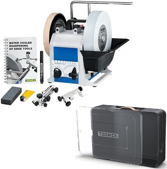 Tormek T-8 Orginal and TC-800 Tormek Case Bundle
