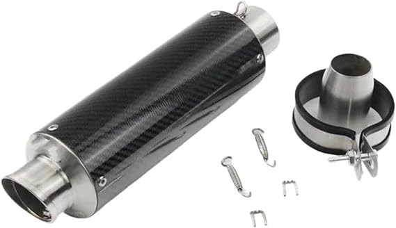 Universal 51MM Motorcycle E Muffler Pipe For Moto For System Modified Accessories(T e C)