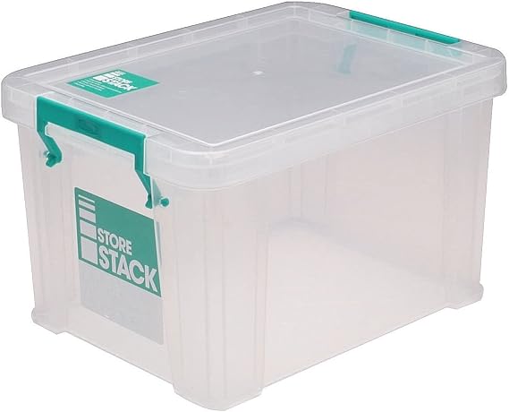 1 Litre Storage Box W180xD110xH90mm Clear RB00814