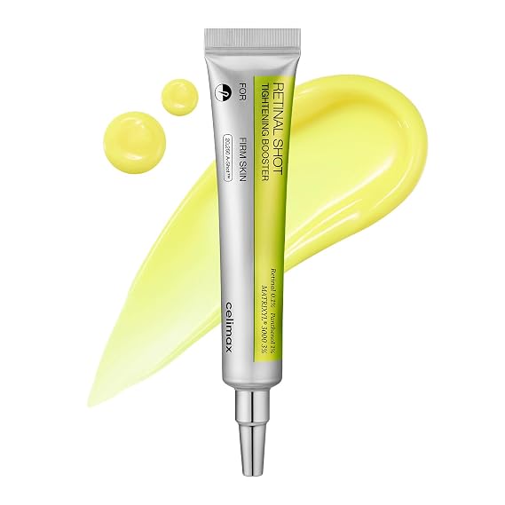 celimax The Vita A Retinal Shot Tightening Booster (0.51 fl.oz) | 0.1% Retinal, 3% Matryxyl, High-Strength Retinoid, Anti Aging, Pore Minimizer, Fine Lines, Skin Firming, Korean Skin Care