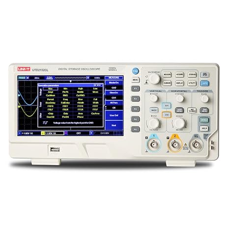 UNI-T Uni-Trend UTD2072CL UTD2152CL Dual-Channel Digital Storage Oscilloscope Automotive Electronics/R&D Maintenance Waveform Tester