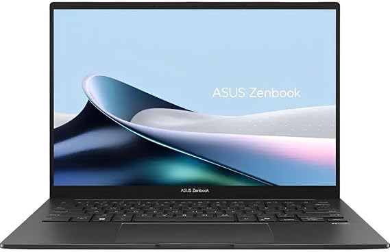 ASUS 2025 Zenbook 14 WUXGA Touchscreen Laptop 16-Core Intel Core Ultra 7 255H Arc 140T Graphics 16GB LPDDR5 2TB SSD Thunderbolt 4 USB-C w/DP WiFi BE BT Webcam HDMI2.1 Backlit KB Windows 11 Pro