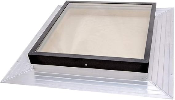 FMB 20 1/2 x 20 1/2 Deck Mounted, Self-Flashed Skylight with Bronze Insulated Glass