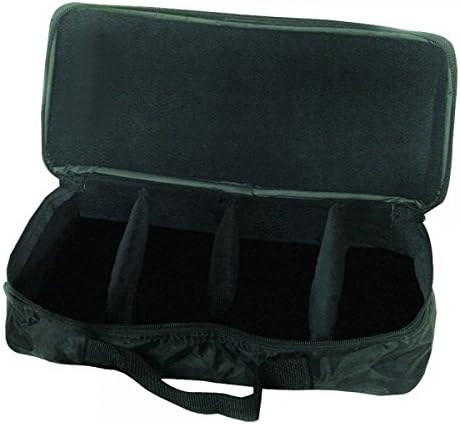 Westco Case for 8 Handbell/Deskbells: Dual-Pocket Design, Fits Bell to Handle Side by Side, Durable Storage (Handbells Not Included)