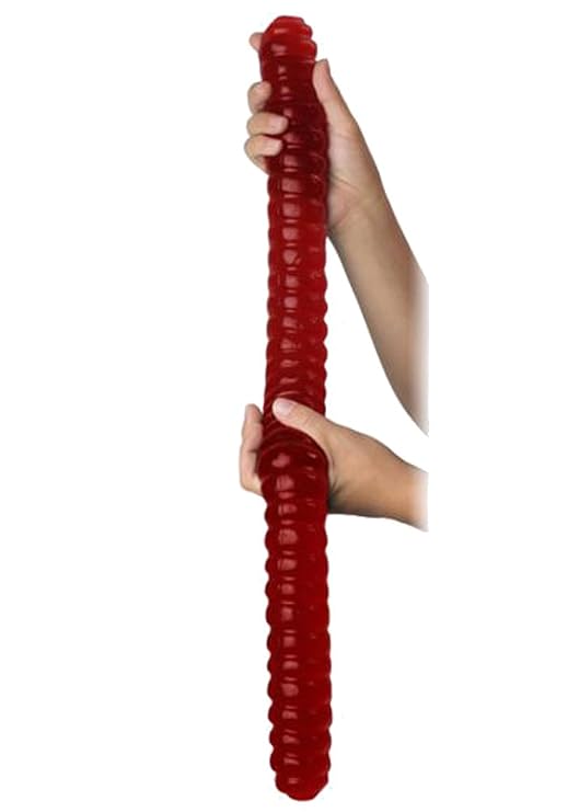 The Gummy Bear Guy | World's Largest Gummy Worm - (Cherry)