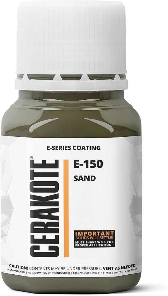 CERAKOTE Elite Series Ceramic Coating, Sand, 4 oz, E-150T