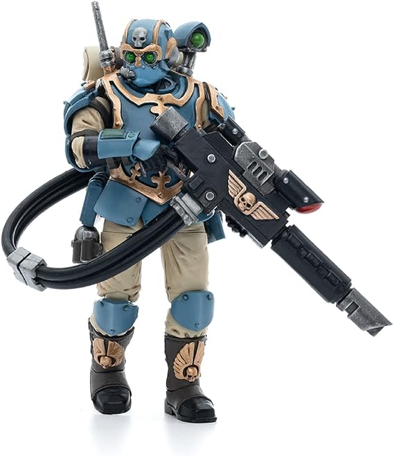 JOYTOY 1/18 Action Figures Warhammer 40K Mecha Joy Toy Figure Model Toys Astra Militarum Tempestus Scions Squad 55th Kappic Eagles Tempestus Scion 2