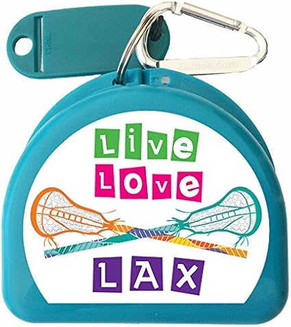 Lacrosse Mouthguard Case Mouth Guard Retainer Case - Live Love Lax