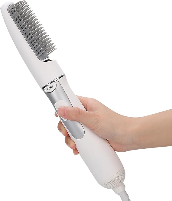 Hair Dryer Brush, Travel Hot Air Brush Mini, Blow Dryer Ionic Straightener Curler Styler Blowout Hair Tools