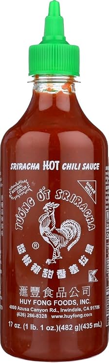 Huy Fong Sriracha Chili Sauce 17 oz (Pack of 6)