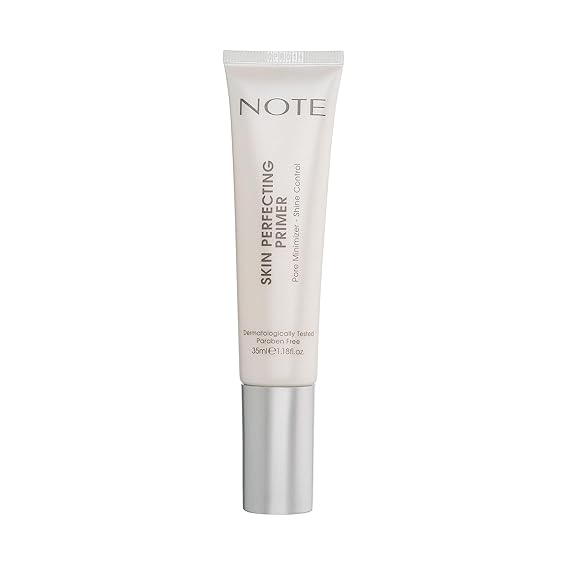 NOTE Skin Perfecting Makeup Primer Lightweight Primer for Face Before Makeup - Smooth Matte Finish, Hydrating - All Skin Types - 1.2 oz