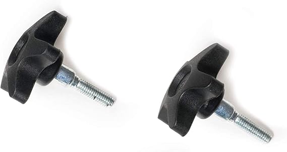 Lumex Replacement Leg Height Adjustment Knobs Compatible Model RJ5500 (Star)- 1 Pair