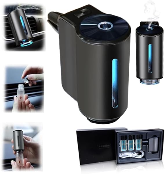 Rechargeable Smart Car Air Freshener with Three Adjustable Settings
