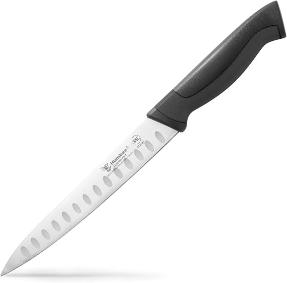 8-Inch Slicer knife With Granton edge, Black, DT-40 Series