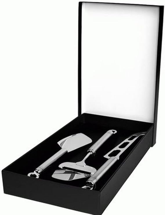 Rosle Cheese Set in Gift Box, Silver