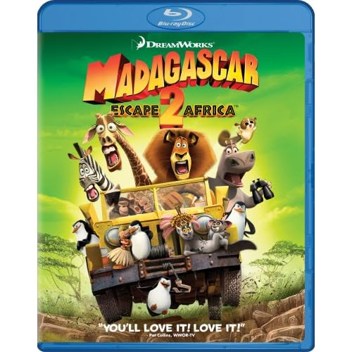Madagascar: Escape 2 Africa [Blu-ray]