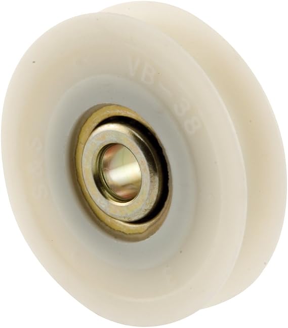 Slide-Co 13562 Nylon Ball Bearing Roller Replacement, 1-1/2 In. Diameter (2 Pack)