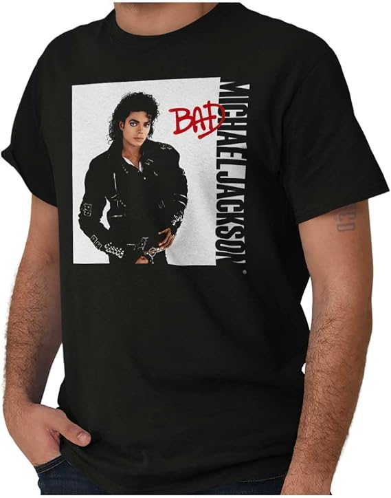 Michael Jackson 'Bad' (Black) T-Shirt