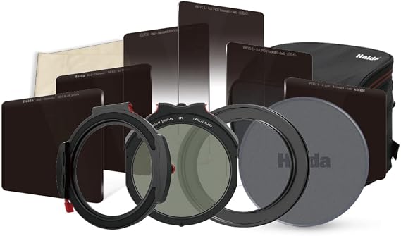 Haida M10-II Master Kit Contain Filter Holder and Bag ND0.9/1.8/3.0 Filter 100x100mm Soft Grad/Hard Grad/Reverse Grad ND0.9 Filter 100x150mm Drop-in CPL Filter