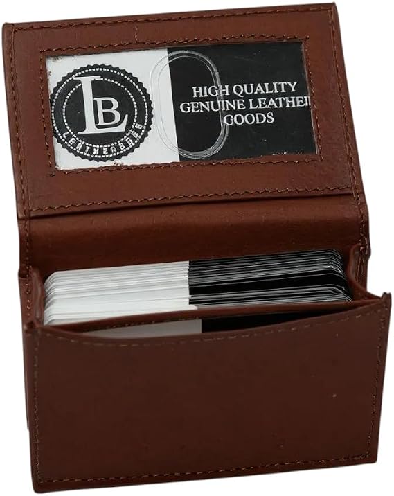 LB LEATHERBOSS Business Card Holder