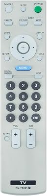RM-YD005 Replacement Remote Control Applicable for Sony Bravia TV KDL-46S2010 KDL-46S2000 KDL-32S20L1 KDL-40S2000 KDL-32S2400 KDL-40S2400 KDL-26S2000 KDL-23S2010 KDL-40S20L1 KDL-32S2000 KDL-40S2010