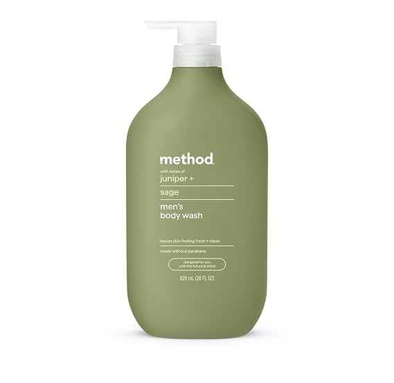 method Mens Body Wash, Juniper + Sage, 28 fl oz