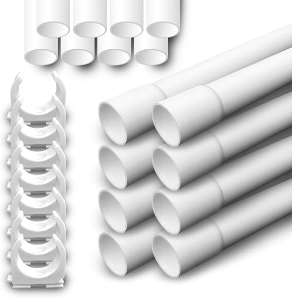 ARLI Electrical Pipe Rod Pipe PVC Empty Pipe Installation Pipe Channel