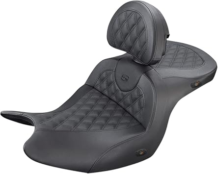 Saddlemen H18-07-182BRHCT Road Sofa LS Seat with Backrest - Heated