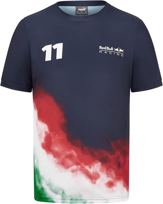 Fuel For Fans Red Bull Racing, F1, Sergio Perez, Special Edition, Mexico Grand Prix, t-shirt, adult sizes, navy design, official merchandise