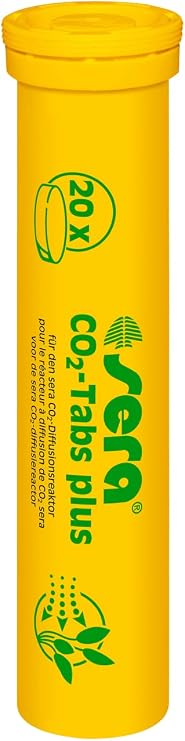 sera CO2-Tabs Plus 20 Tablets 3.1 oz | CO2 for Aquarium Plants
