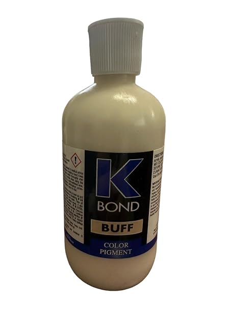 K-Bond Resin Coloring Paste Color Pigmentation for Polyester, Paint, and Epoxy Glues 8 OZ(Ounces) 1 Bottle Per Order (Buff)