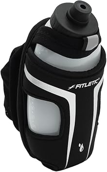 Fitletic HydraPocket Handheld Water Bottle Carrier Black