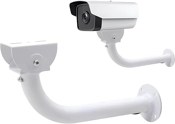 Surveillance Security Camera Mount Bracket, Aluminum Alloy Adjustable Duckbill Universal Camera Wall Mounting Bracket for CCTV Security Bullet Camera (Length 170mm/6.6 inch)