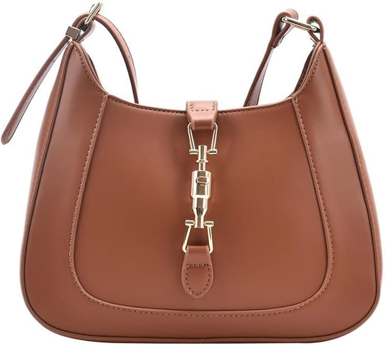 CARZA Shoulder Bag Purse for Women, Handbag Crossbody Bag Underarm PU Leather Wallet Tote