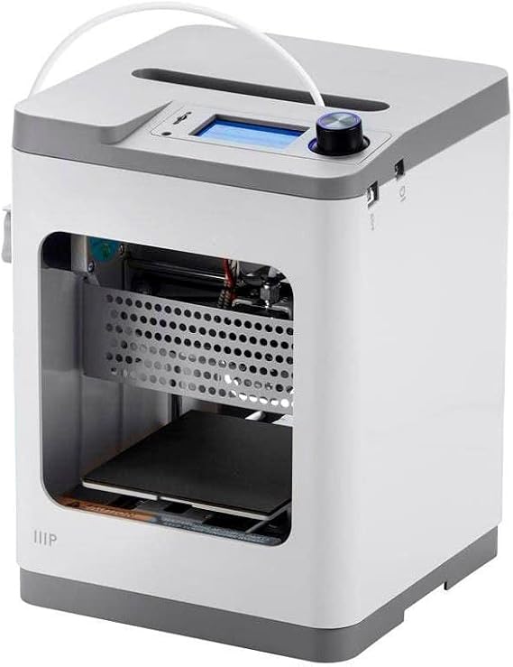 Monoprice - 140108 MP Cadet 3D Printer, Full Auto Leveling, Print Via WiFi, Small Footprint Perfect for a Desktop, Office, Dorm Room, or The Classroom