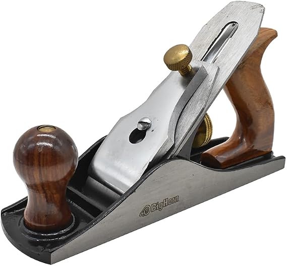 Big Horn 19316 9 Inch Adjustable Smoothing Bench Plane #4