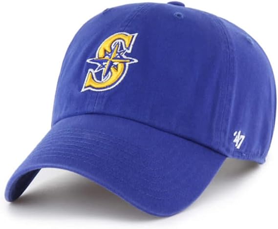 Seattle Mariners Clean Up Adjustable Hat - Royal